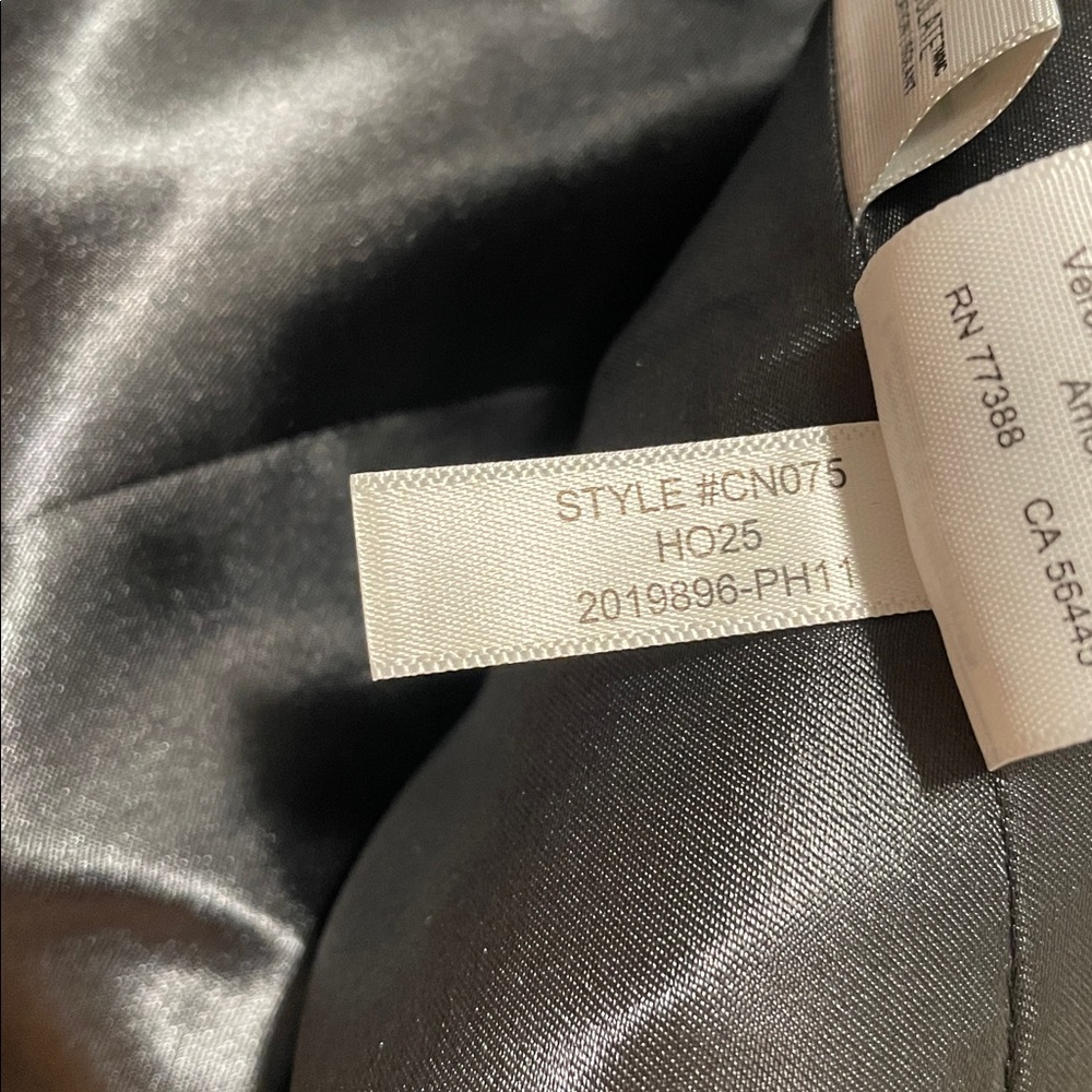 J. Crew Women's Black Salon Coat in Italian Double-Cloth Style CN075 Size 8 NEW - Picture 6 of 7